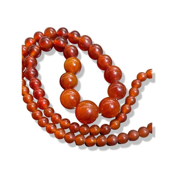 Honey Amber 30” graduated Necklace - Picture 10 of 16